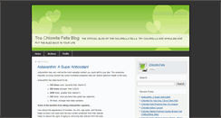 Desktop Screenshot of blog.chlorellafella.com