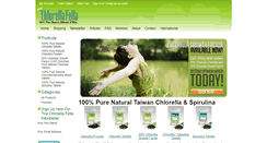 Desktop Screenshot of chlorellafella.com